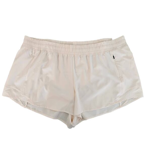 Calia Run Mid-Rise Infinity Athletic Lined Short in Washed Peach | Women's XXL - Picture 1 of 12